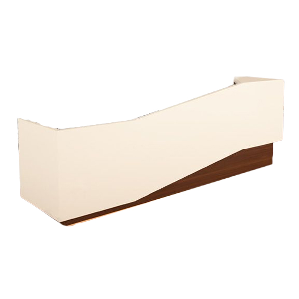 میز پذیرش میکرون مدل R-09 با جنس بدنه ام دی اف