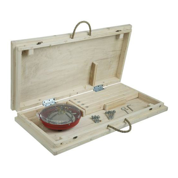 میز تاشو به همراه ملزومات