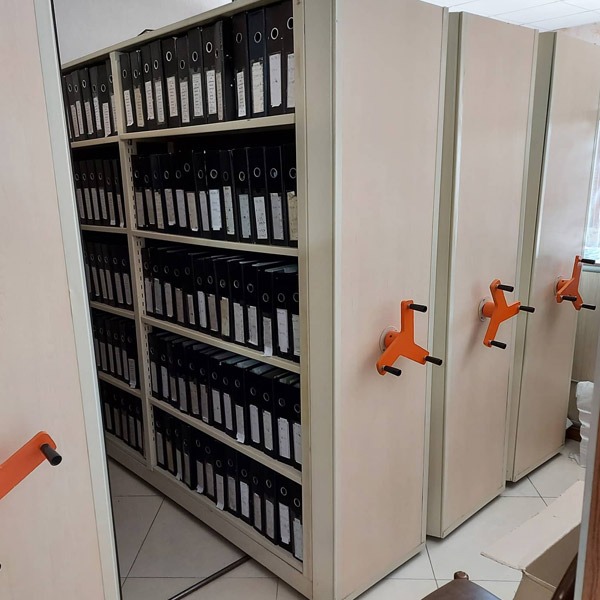 قفسه بایگانی DS مدل ریلی