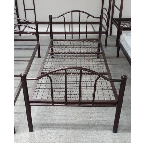 تختخواب تک نفره DS مدل خوابگاهی-فلزی