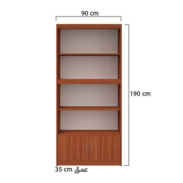 ابعاد کتابخانه میکرون مدل Li-02