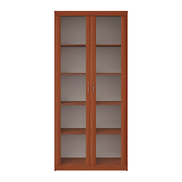 کتابخانه میکرون مدل Li-06 دارای دو درب شیشه ای