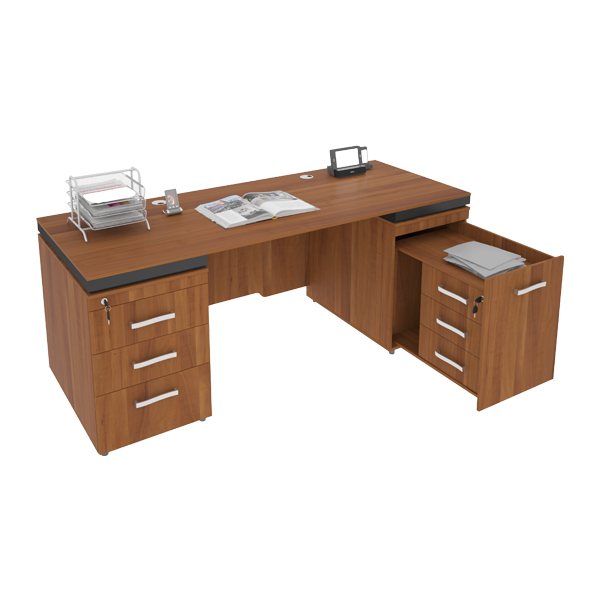 میز مدیریت میکرون مدل M-03 با جنس بدنه ام دی اف