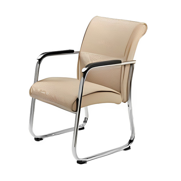 مبل اداری راحتیران مدل موج M 071 با روکش چرم و پارچه