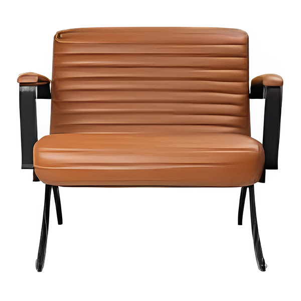 مبل اداری راحتیران مدل ونیز M 171 با رنگ قهوه ای