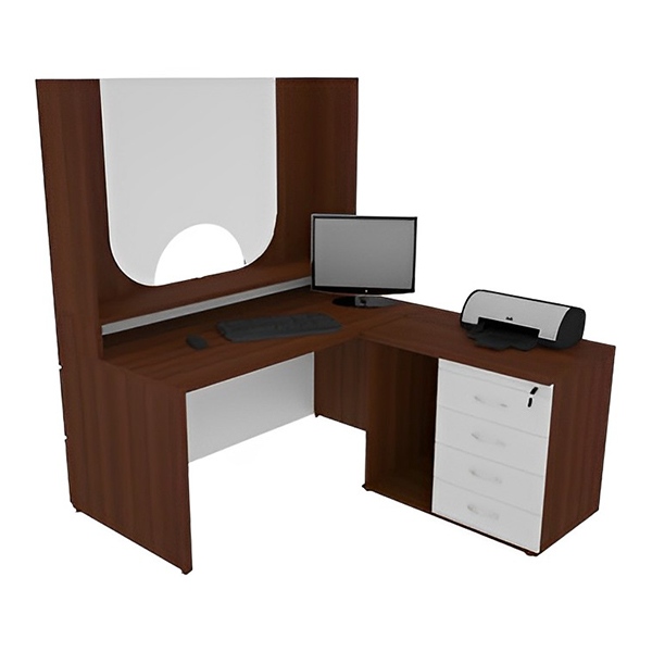 میز کانتر بانکی میکرون مدل BC-02 با جنس ام دی اف