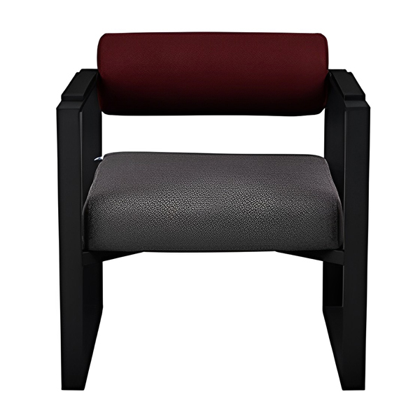 مبل اداری آرتمن مدل RBF-711 با پایه های مشکی الکترواستاتیک