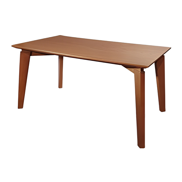 میز مستطیل چوبی جهانتاب مدل الکا