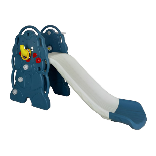 سرسره کودک Sahel  مدل فیل با رنگ آبی و طوسی