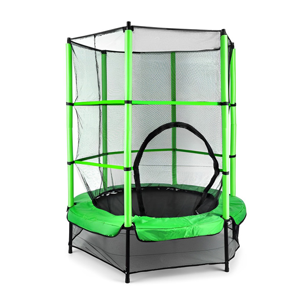 ترامپولین کودک حفاظ دار ساحل مدل قطر 140 سبز