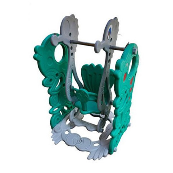 تاب کودک ساحل مدل دلفین با رنگ طوسی و آبی