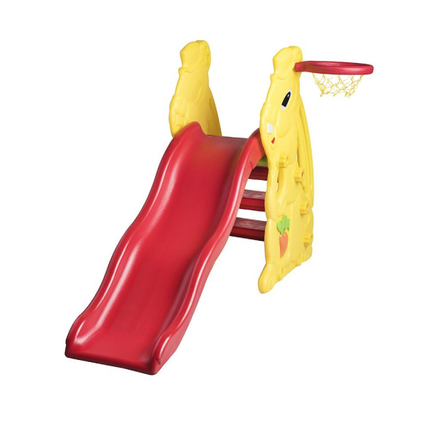 سرسره کودک ساحل مدل سنجاب با رنگ قرمز