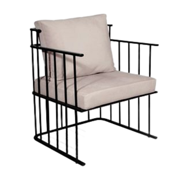 صندلی رستورانی جهانتاب مدل لیرا با پایه یکپارچه