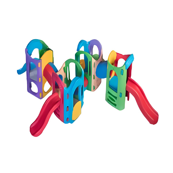 مجموعه بازی ساحل مدل چهار برج با چهار عدد سرسره