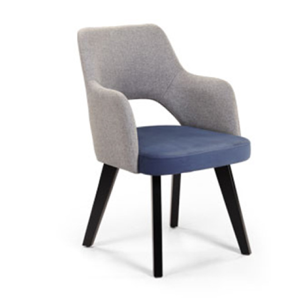 صندلی ناهار خوری جهانتاب مدل ژاکلین دسته دار