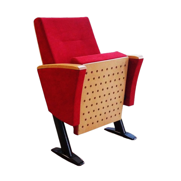 صندلی آمفی تئاتر سون مدل 732W با رنگ قرمز و به صورت تاشو