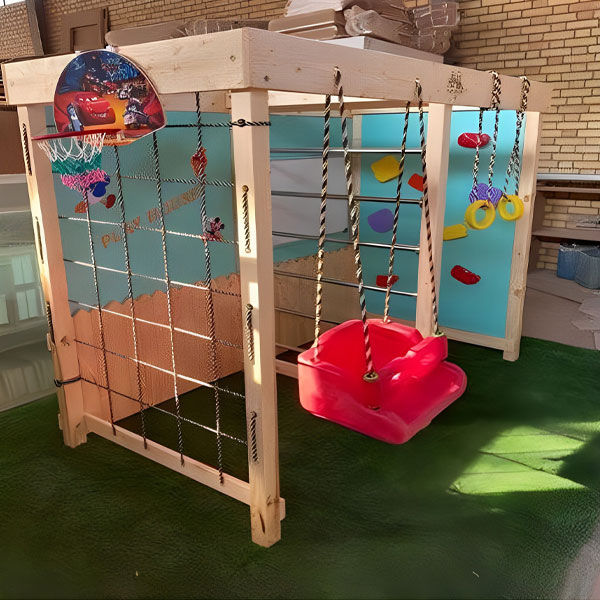 بازی پلی گراند ساحل مدل چوبی