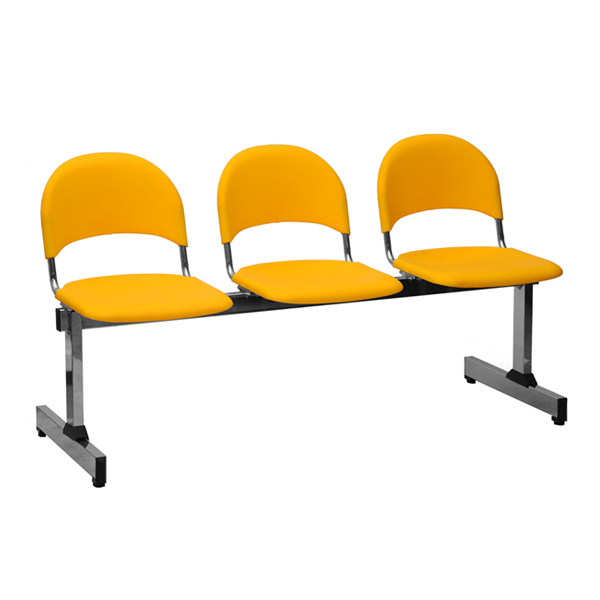 نیمکت انتظار Metal Plast نظری مدل 523 به تعداد سه نفره