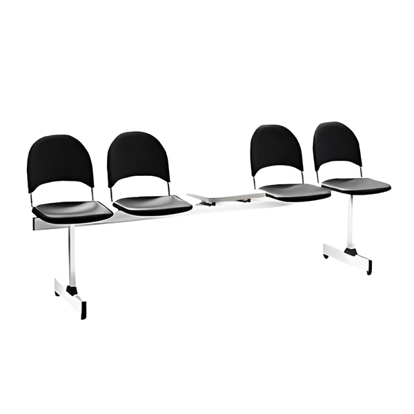 نیمکت انتظار Metal Plast نظری مدل 525T به تعداد چهارنفره