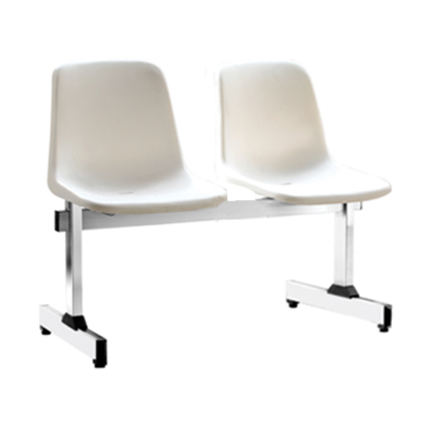 نیمکت انتظار Fiber Plast نظری مدل 552 سفید