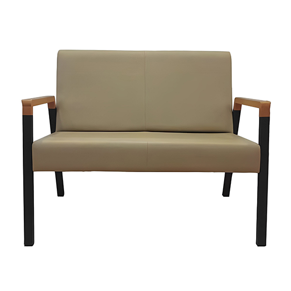 مبل دو نفره نظری مدل Work با روکش کرم