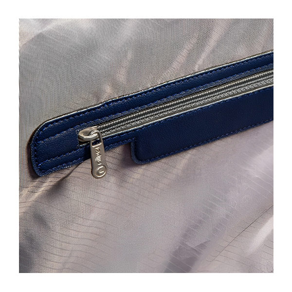 نمای زیپ چمدان آوان نیلپر