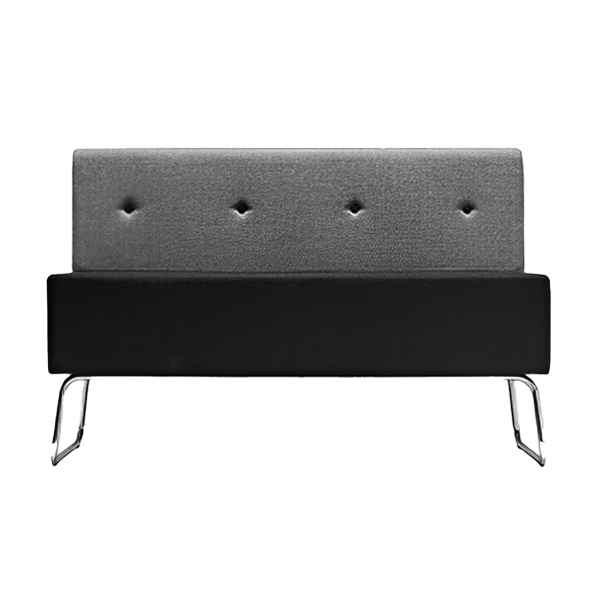 مبل رستوراني پونتو نظری مدل F200 با پشتی طوسی