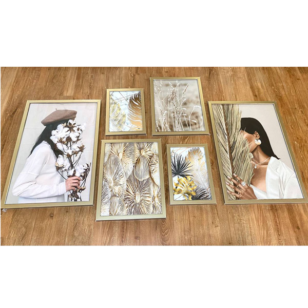 ست تابلو ملی گالری مدل M061 دارای شش عدد تابلو