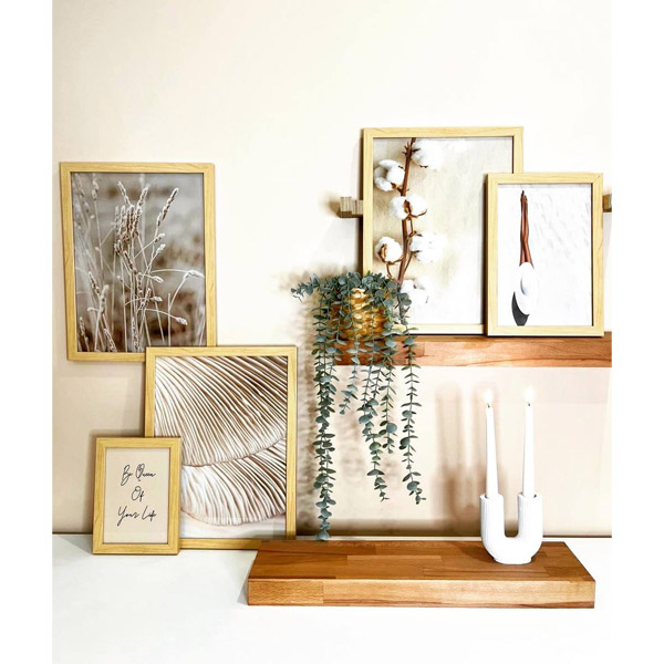 ست تابلو ملی گالری مدل M062 دارای پنج عدد تابلو