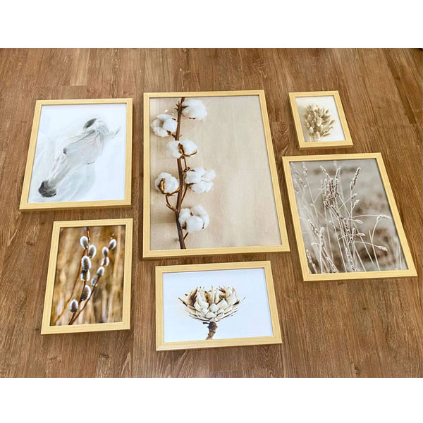 ست تابلو ملی گالری مدل M067 دارای شش عدد تابلو