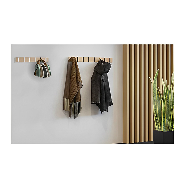 جا لباسی دیواری تیلیا نظری مدل TL108 نصب شده روی دیوار