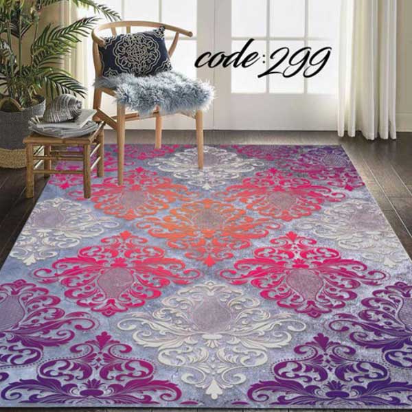 کاور فرش نگین ترمه مدل 299 در دکوراسیون