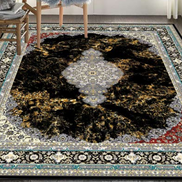 کاور فرش نگین ترمه مدل 301 در دکوراسیون