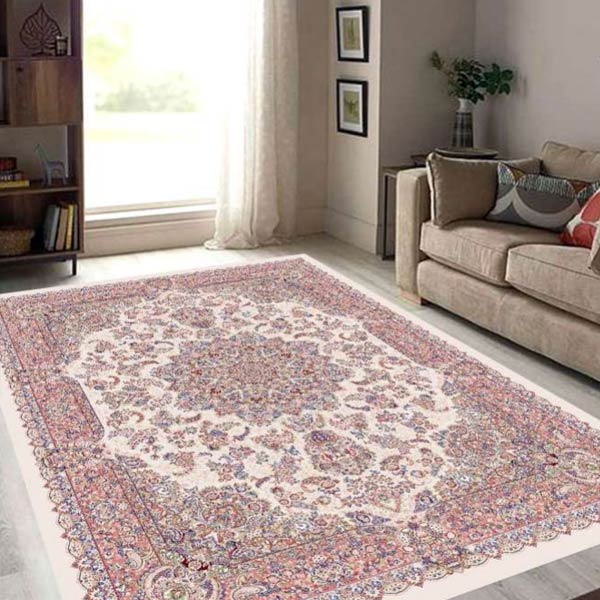 کاور فرش نگین ترمه مدل 347 در دکوراسیون