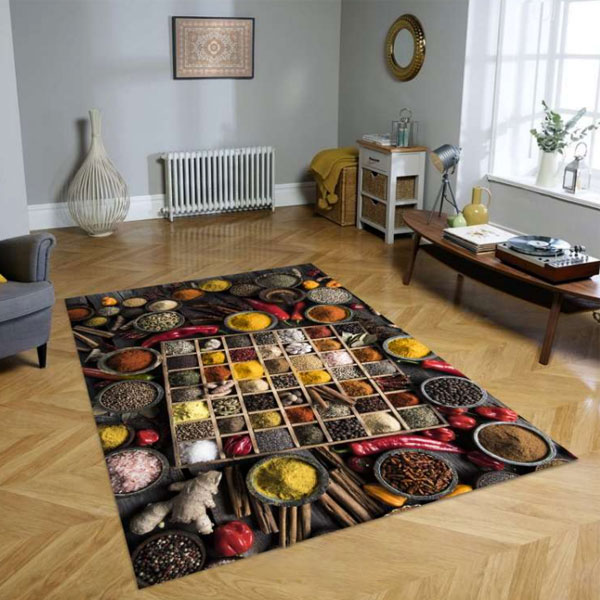 کاور فرش نگین ترمه مدل 418