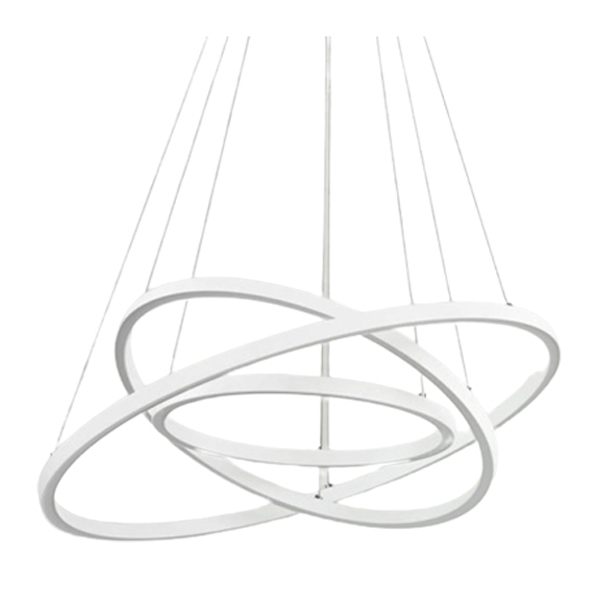 لوستر چشمه نور مدل A6345 رنگ سفید