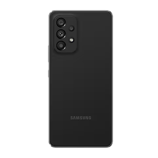 نمای پشت گوشی A53 رنگ مشکی