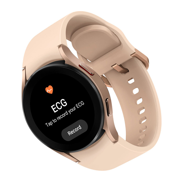 قابلیت ECG ساعت هوشمند سامسونگ مدل Galaxy Watch4 40mm رنگ صورتی
