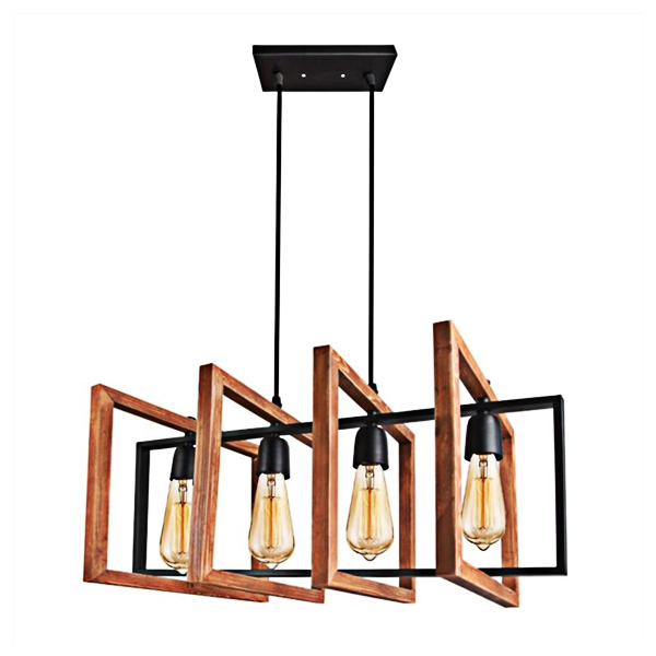 165293لوستر چهار شعله چشمه نور مدل 1338/4BK