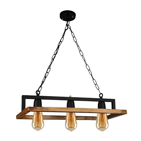 لوستر آویز سه شعله چشمه نور مدل 2223/3