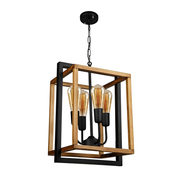 لوستر آویز چهار شعله چشمه نور مدل 2224/4