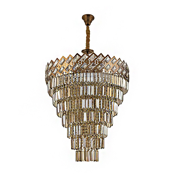 لوستر آویز 16 شعله چشمه نور مدل N2660-65