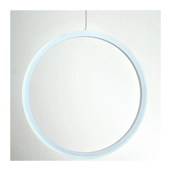 لوستر تک شاخه گرد به رنگ سفید