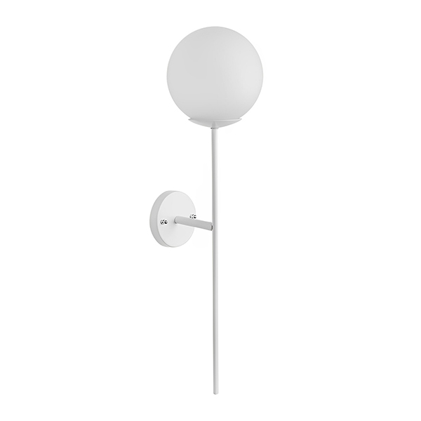 چراغ دیواری چشمه نور مدل A1235/1 رنگ سفید