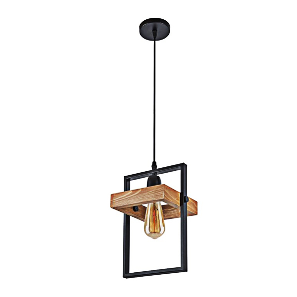 چراغ آویز مدرن چشمه نور مدل A1335/1-BK