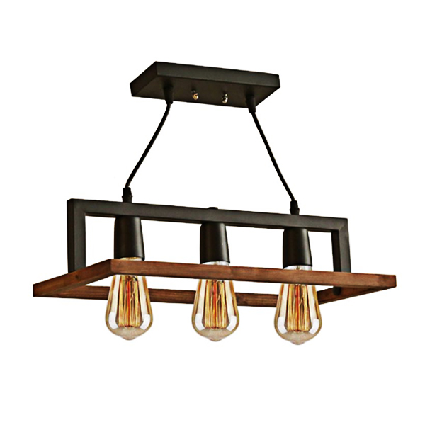 لوستر آویز سه شعله چشمه نور مدل A1336/3