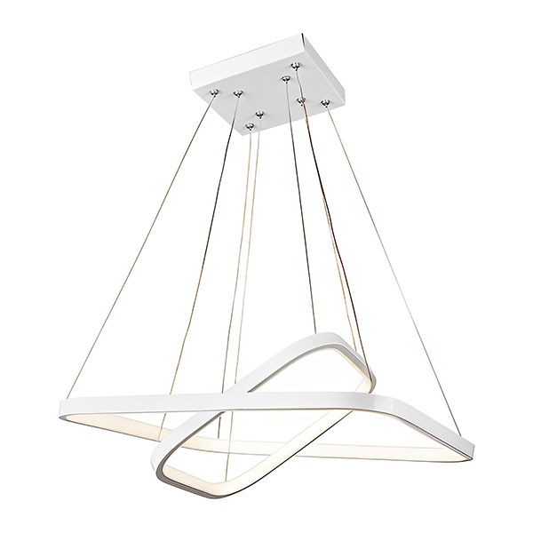 لوستر چشمه نور مدل A6307 رنگ سفید