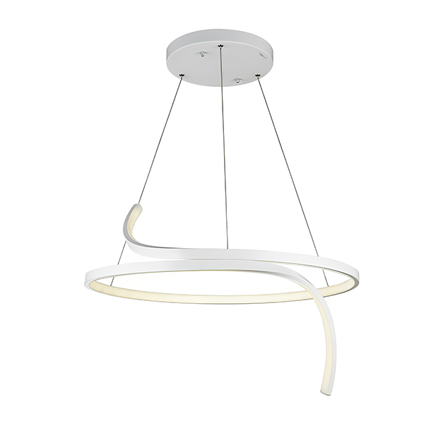 لوستر چشمه نور مدل A6322 رنگ سفید