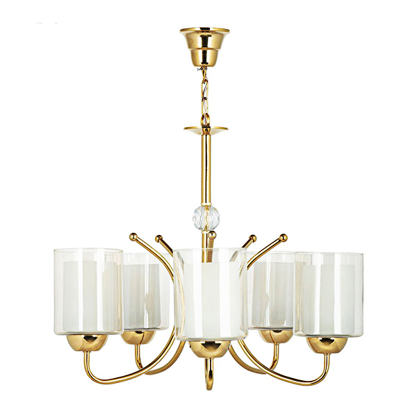 165457لوستر 5 شعله چشمه نور مدل A824/5