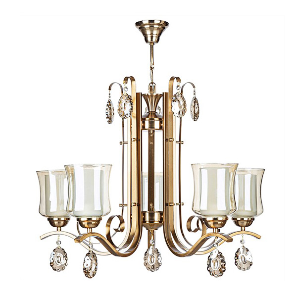 لوستر چشمه نور 5 شعله مدل H2608/5A آنتیک